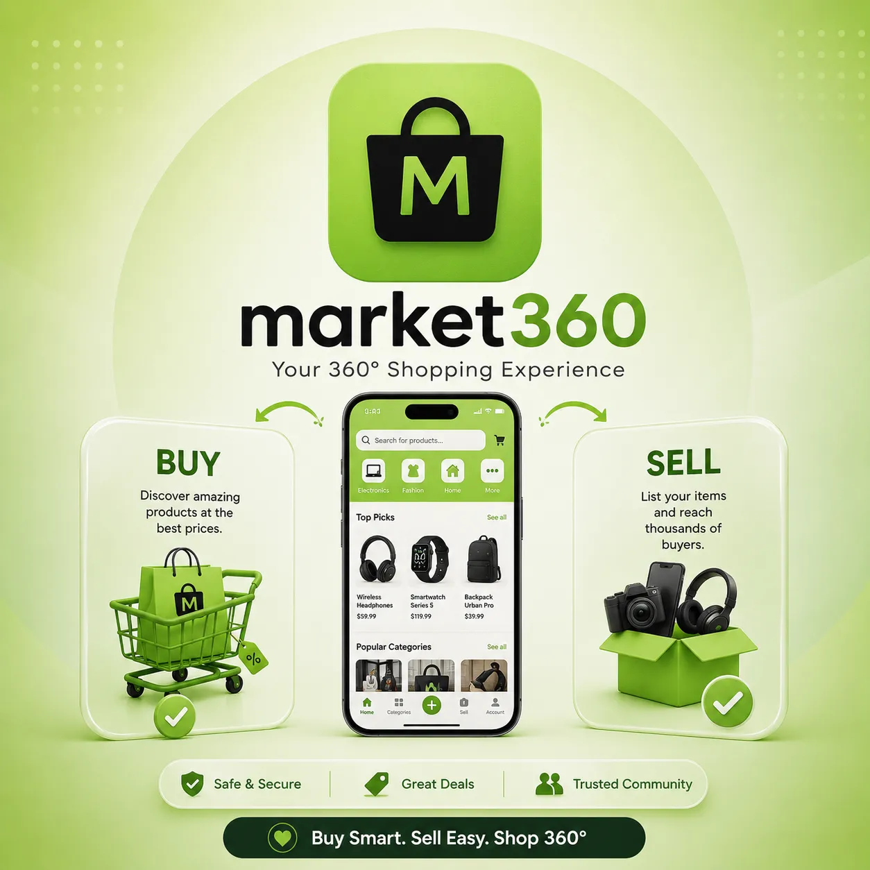 Market360 — Buy. Sell. Pay. Grow.